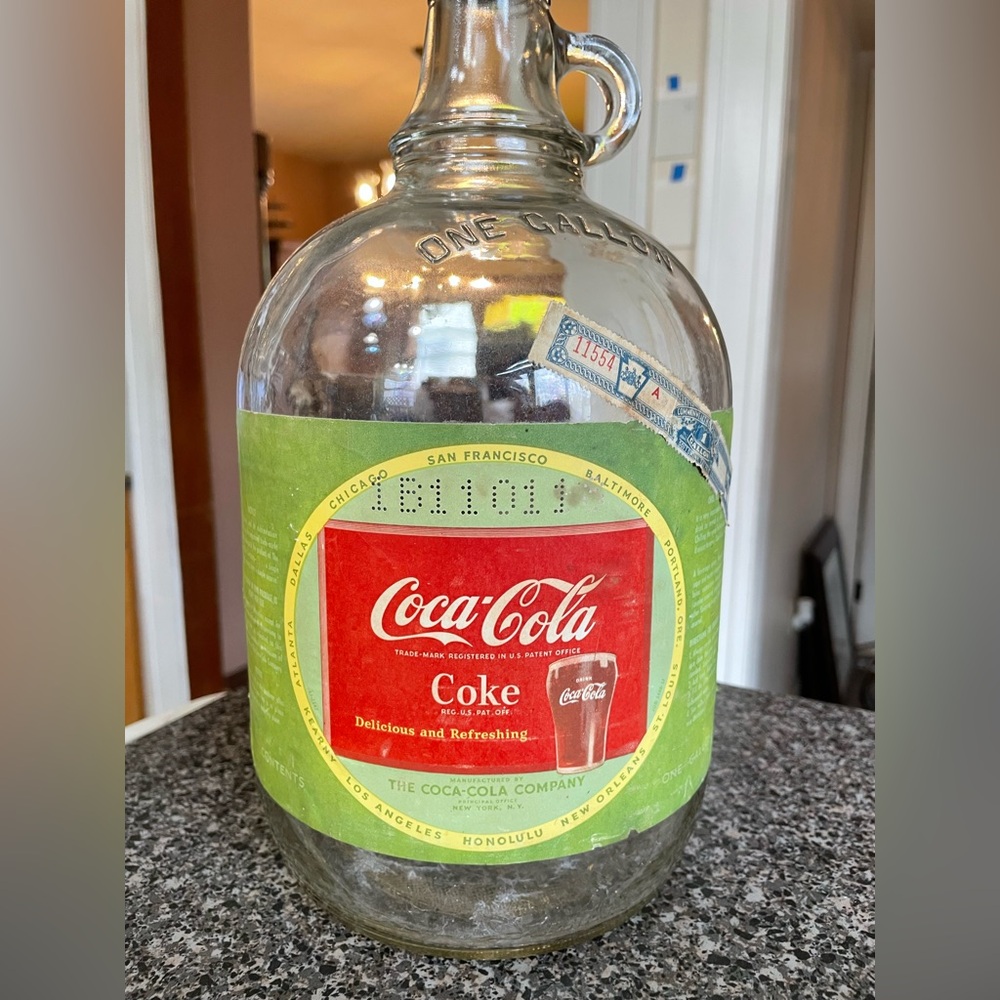 Vintage Coca-Cola Syrup Bottle